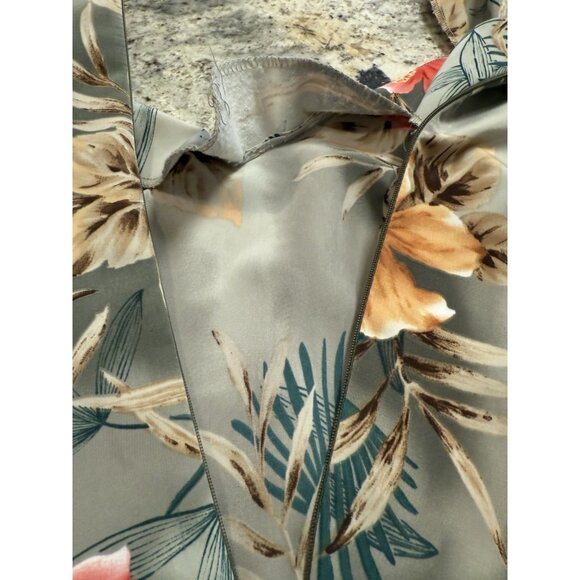 VTG Connected Petites Hawaiian Sleeveless Dress  Euro  Resort Beach 8p Read Y2K - Picture 8 of 9